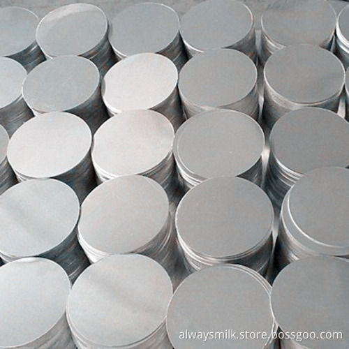 Aluminium disc 1050 1060 1100 aluminum circle for cookwares and lights